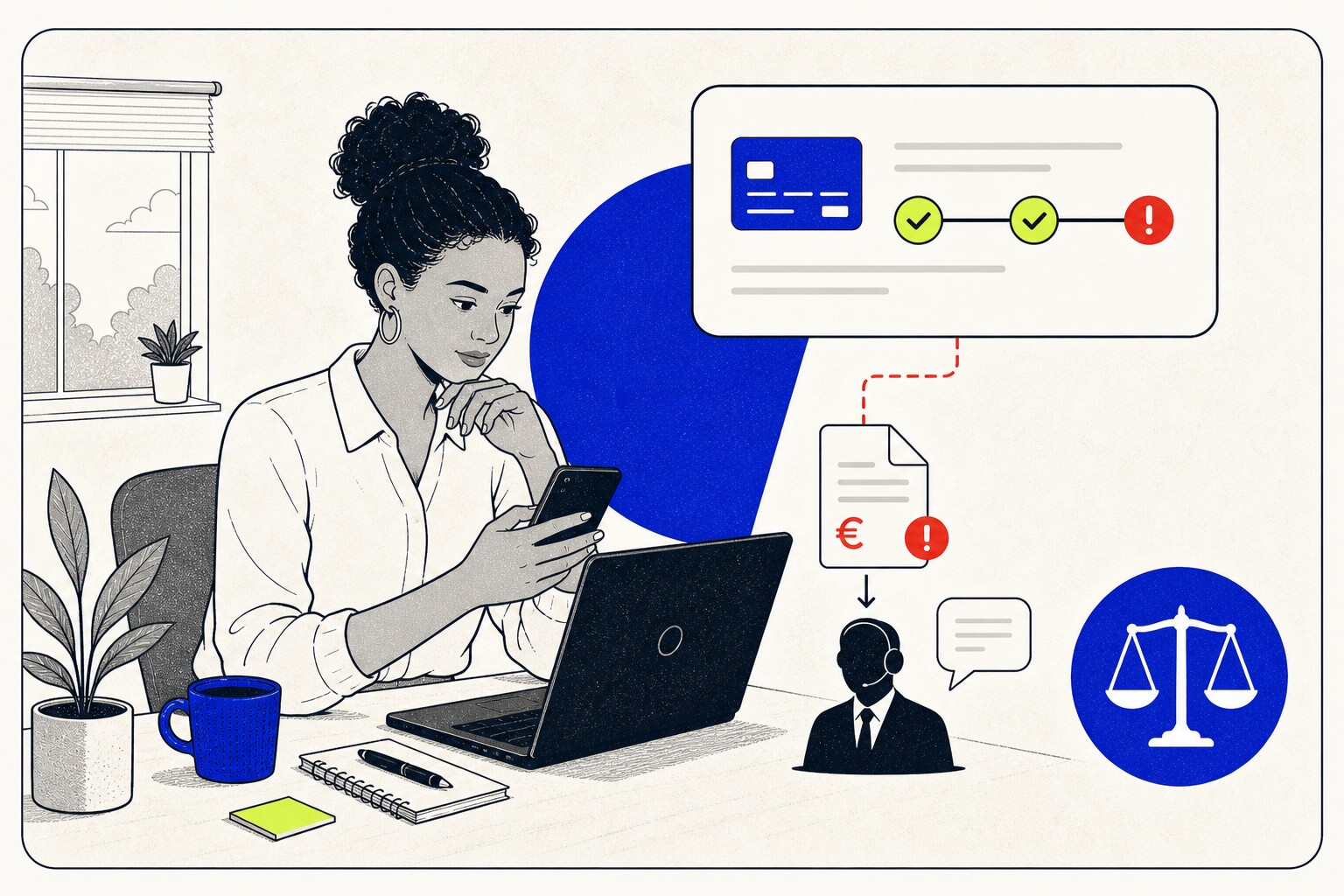Illustratie bij Online wanbetalen en incasso: wat kunt u juridisch doen